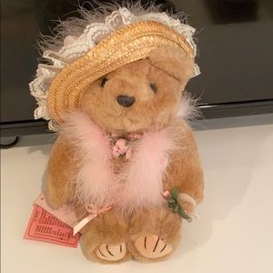 Bearly People 1992 collectibles hat box bear.